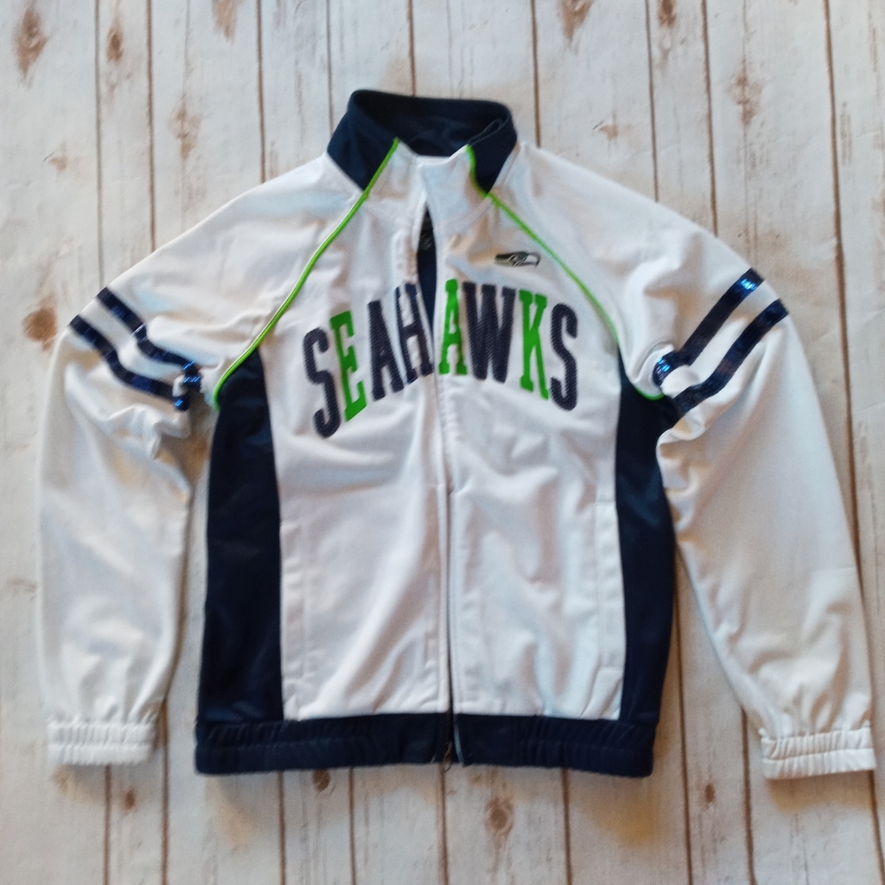 Seahawks- Jacket- Medium- Bling- Track